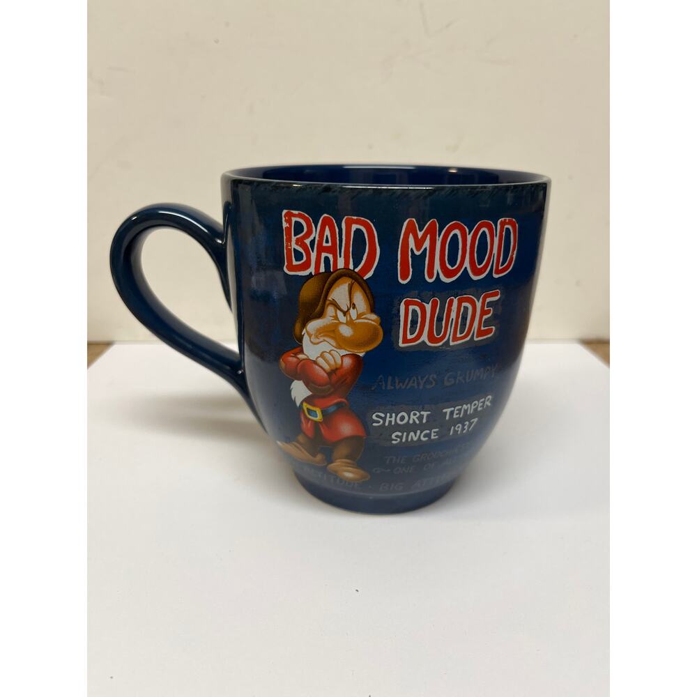 Disney store bad mood dude always grumpy mug